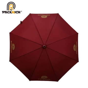 Custom Wind Proof Waterproof Big Golf Straight Umbrella